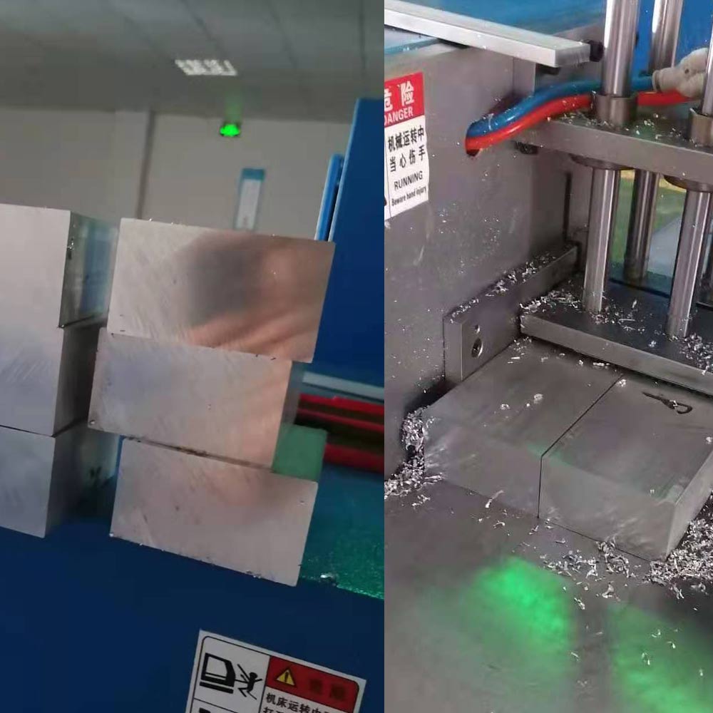 【無(wú)錫】用上半自動(dòng)切鋁機(jī)SDY-B400L對(duì)比帶鋸床提高效率，提高產(chǎn)品光潔面